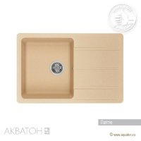 Мойка кухонная АКВАТОН Аманда, латте Мойка кухонная АКВАТОН Аманда, латте